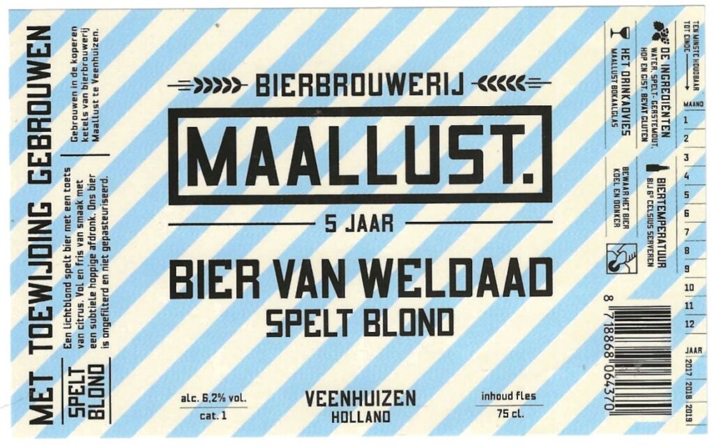 Bier Van Weldaad - Spelt Blond 002