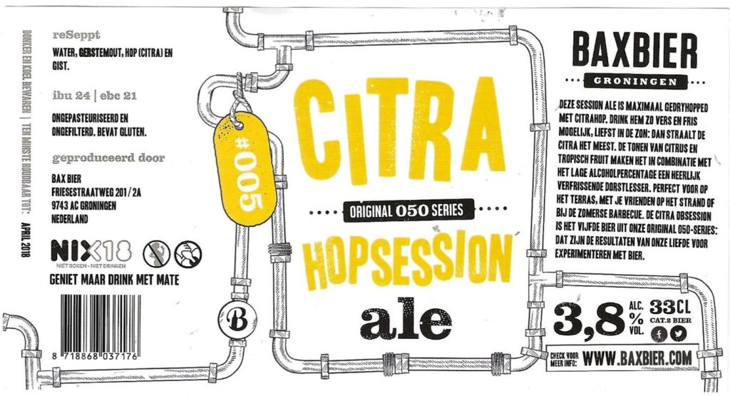 Citra Hopsession Ale 001