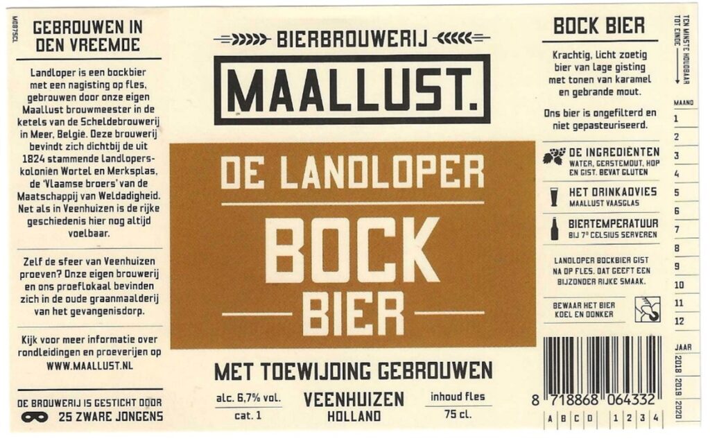 De Landloper Bock Bier 002