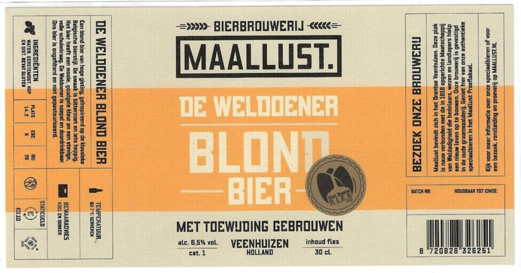 De Welddener Blond Bier 005