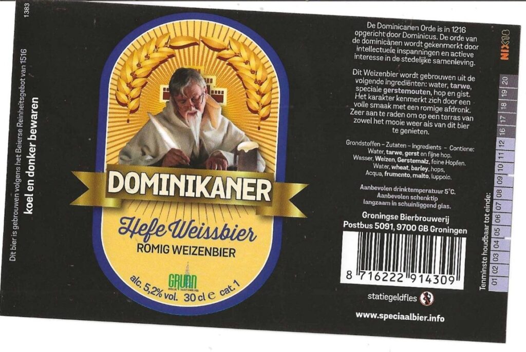Dominikaner - Hefe Weissbier 001