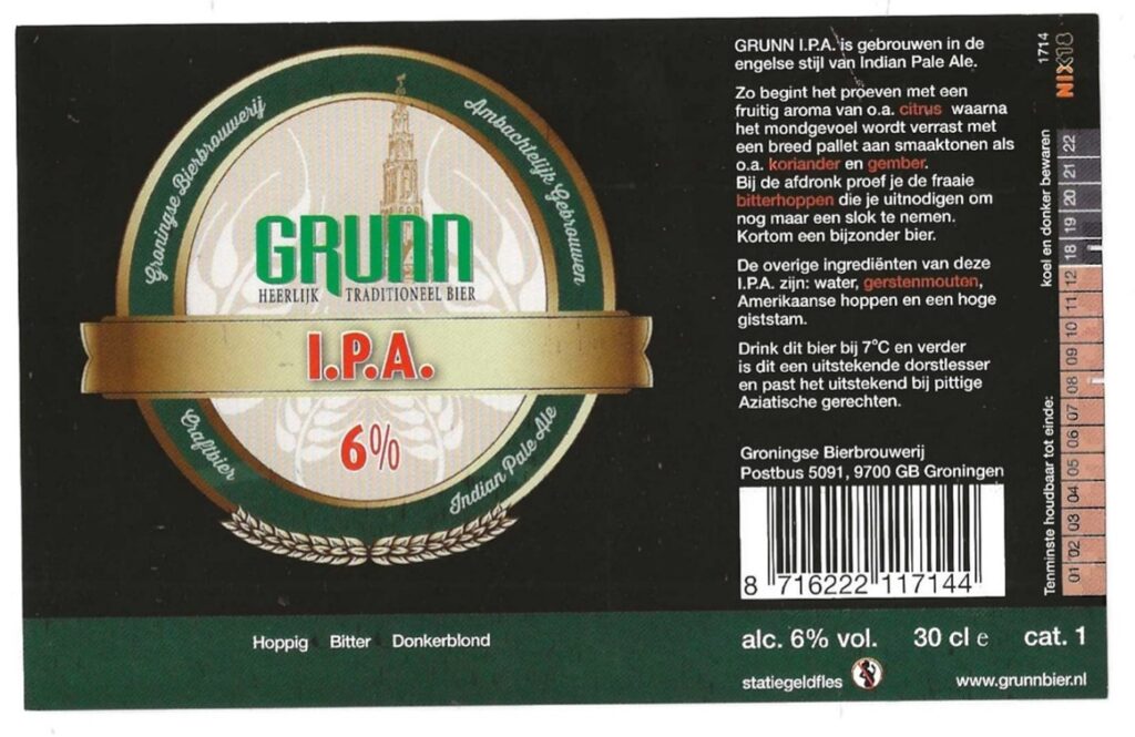 Grunn I.P.A 001