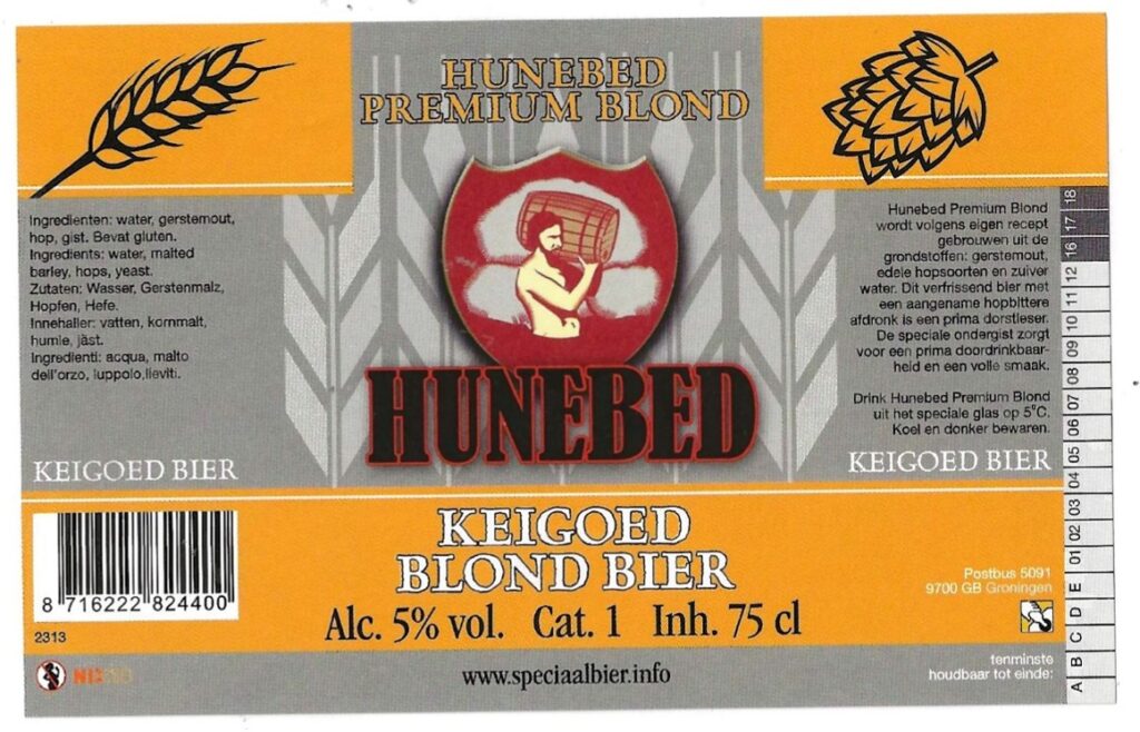 Hunebed Keigoed Blond Bier 002