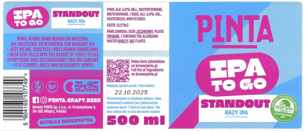 IPA To Go - Standout 001