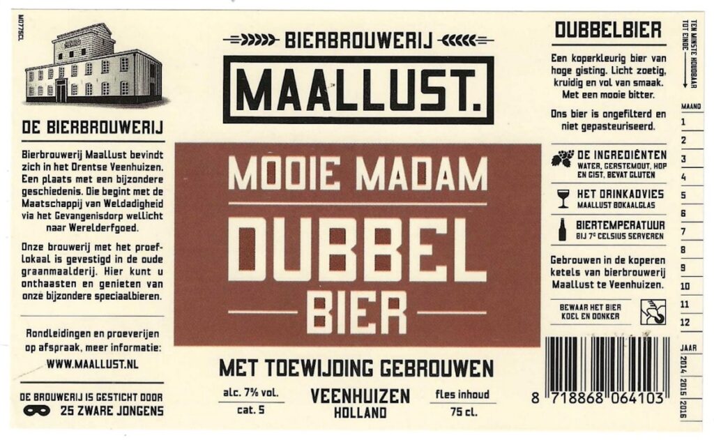 Modie Madam Dubbel Bier 004