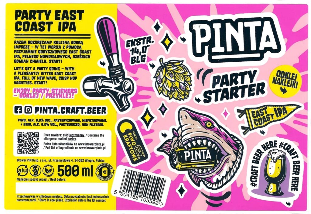 Party Starter - East Coast IPA 001