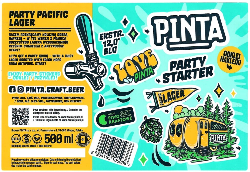 Party Starter - Pacific Lager 001