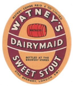 Watneys Dairymaid Sweet Stout 002