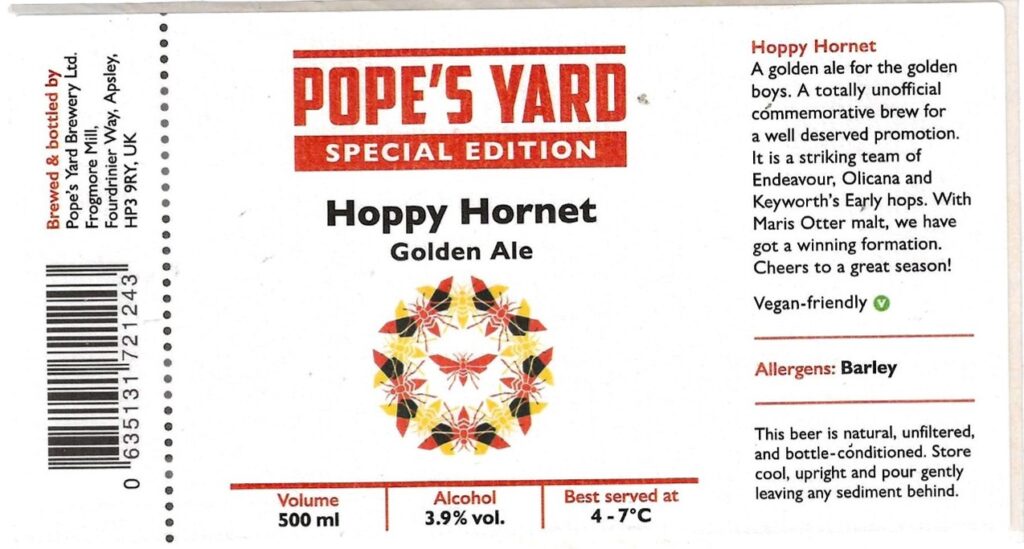 Hoppy Hornet 001