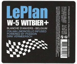 LePlan W-5 Witbier 001