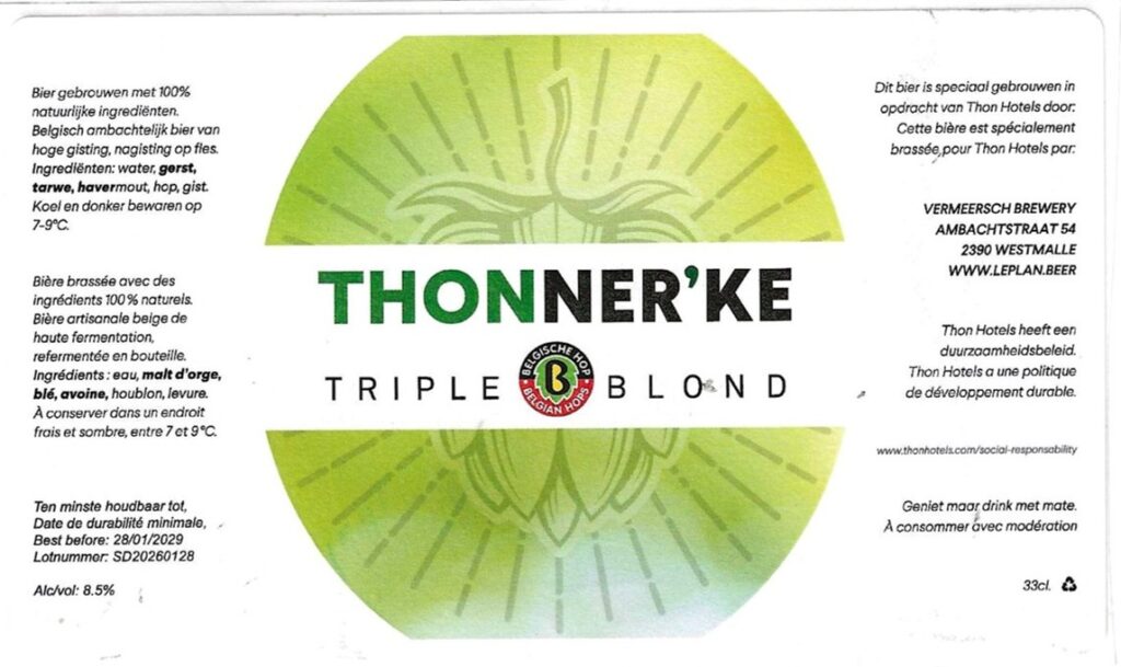 Thonner´ke Triple Blond 001