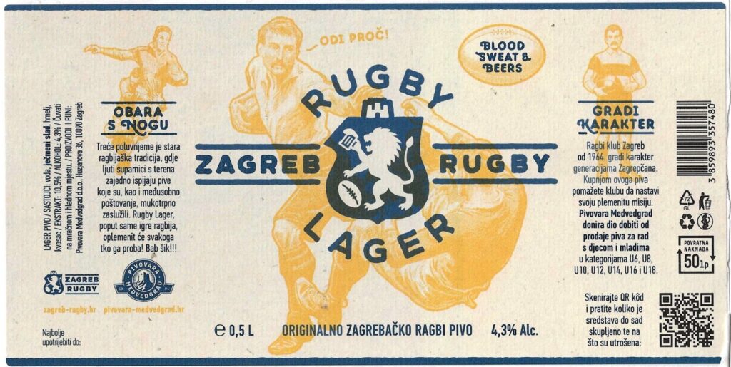 Zagreb Rugby - Rugby Lager 001